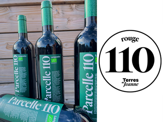 Nos vins : vin rouge parcelle 110 Terres de Jeanne